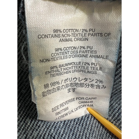 J.Crew 484 Jeans Mens 31x32 Blue Denim Medium Wash Cotton Casual Cowboy Slim Fit - Picture 9 of 10